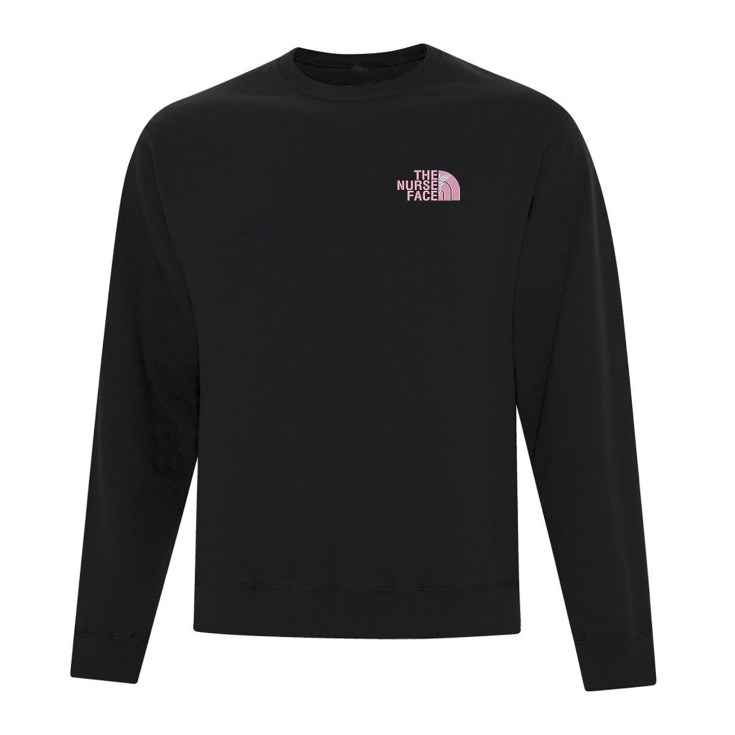 Crewneck "The Nurse Face" brodé