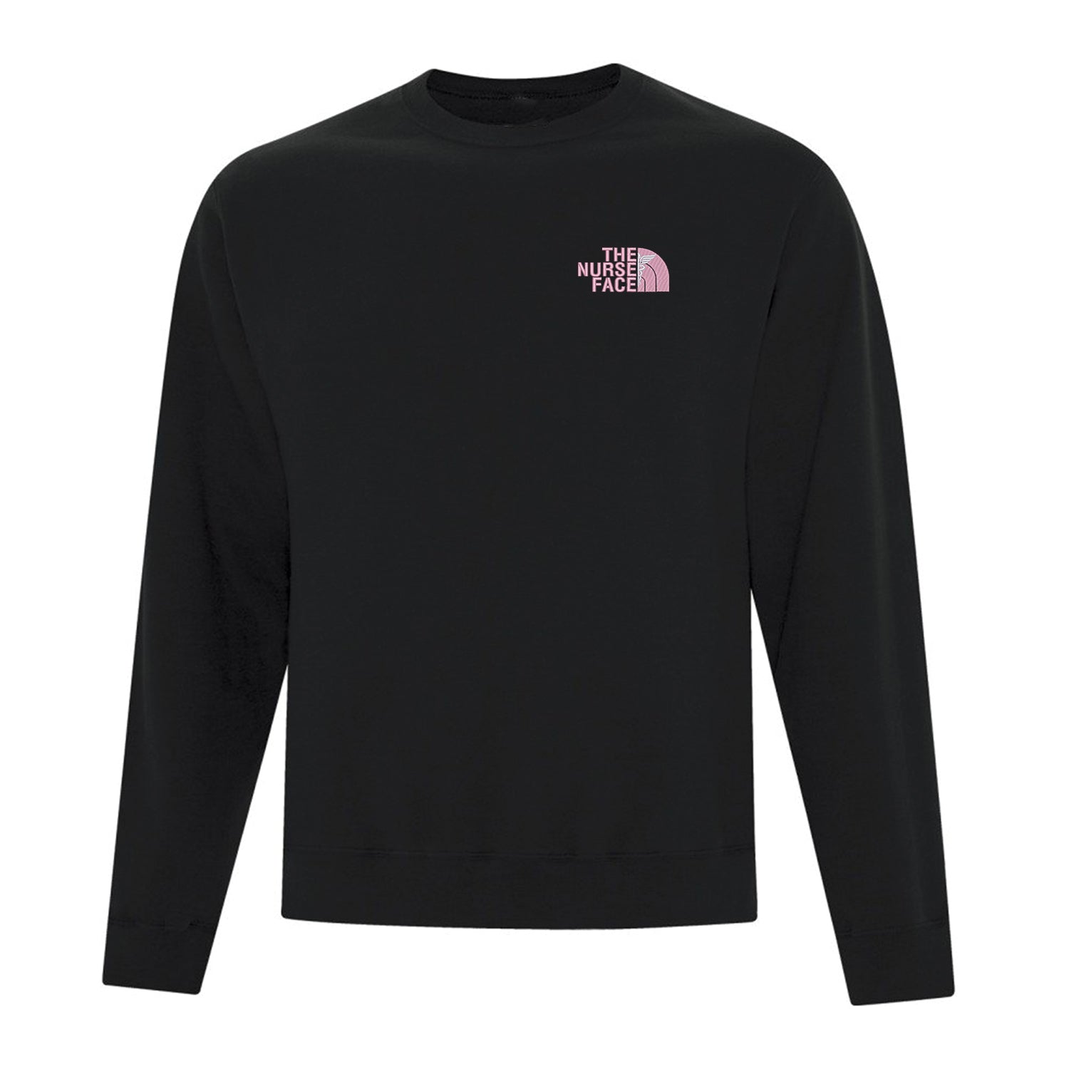 Crewneck "The Nurse Face" brodé