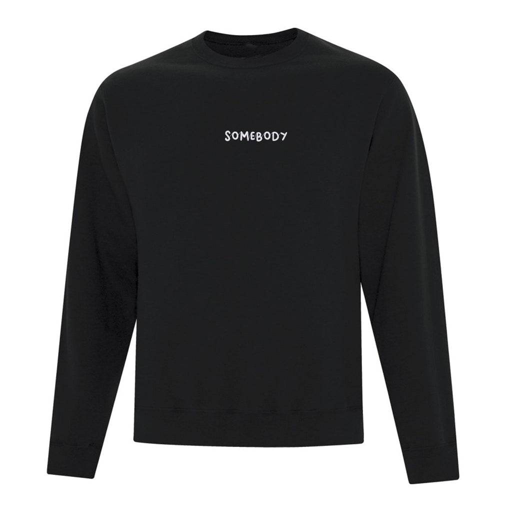 Crewneck "Somebody" brodé