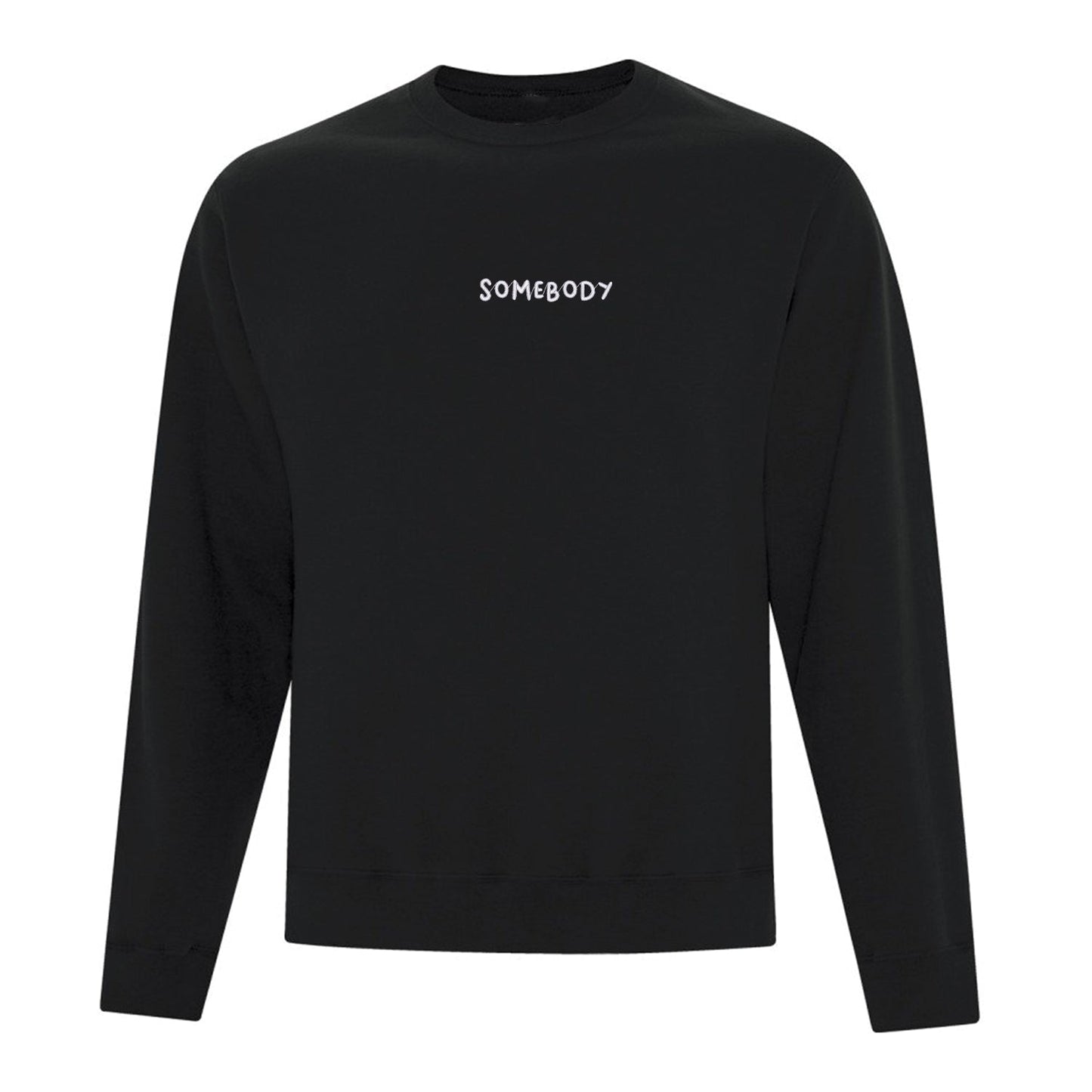 Crewneck "Somebody" brodé