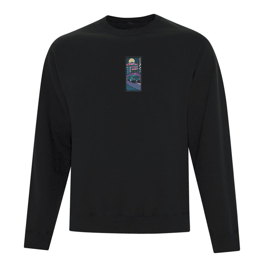 Crewneck Nuit au Japon brodé
