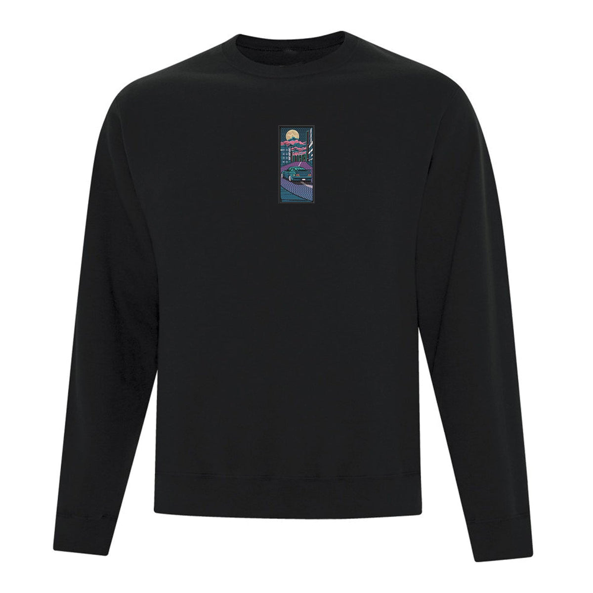 Crewneck Nuit au Japon brodé
