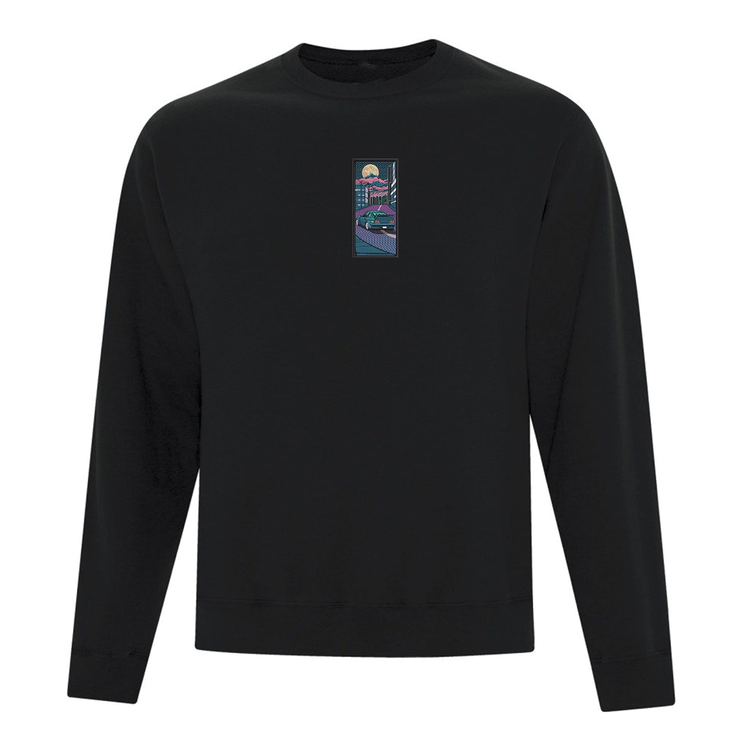 Crewneck Nuit au Japon brodé