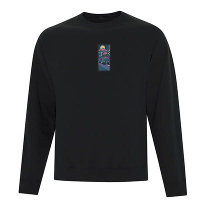 Crewneck Nuit au Japon brodé