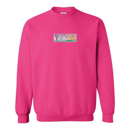Crewneck Montgolfières brodé