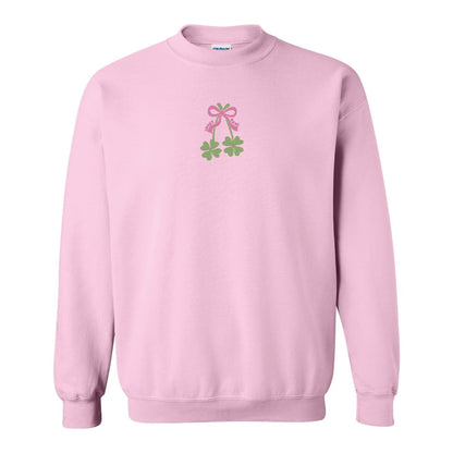 Crewneck "Lucky Babe" brodé