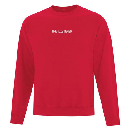 Crewneck "The Listener" brodé