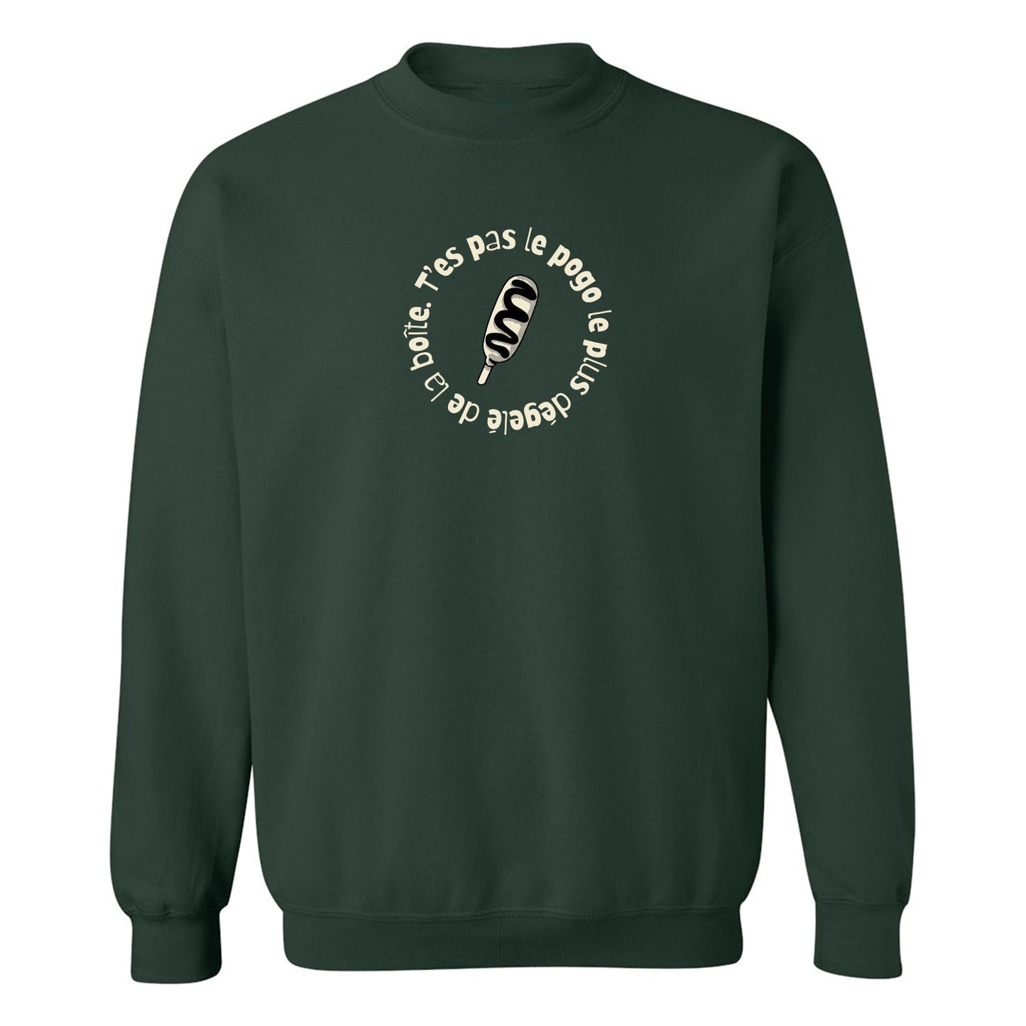 Crewneck "Pogo" imprimé