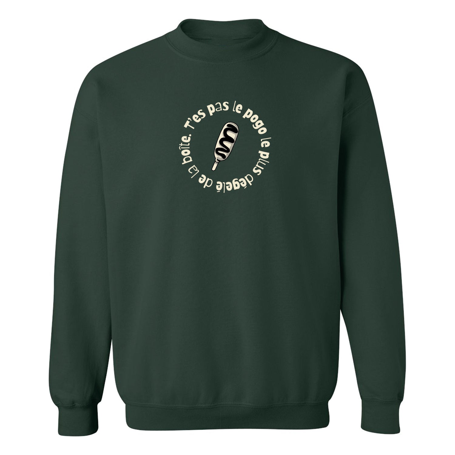 Crewneck "Pogo" imprimé