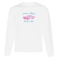 Crewneck "Late Night Drive-In" brodé