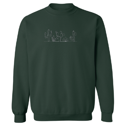 Crewneck Cactus brodé