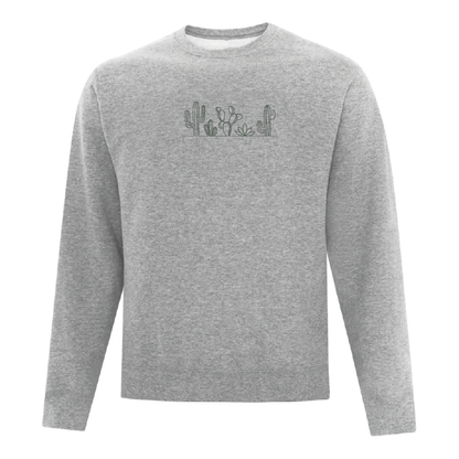 Crewneck Cactus brodé