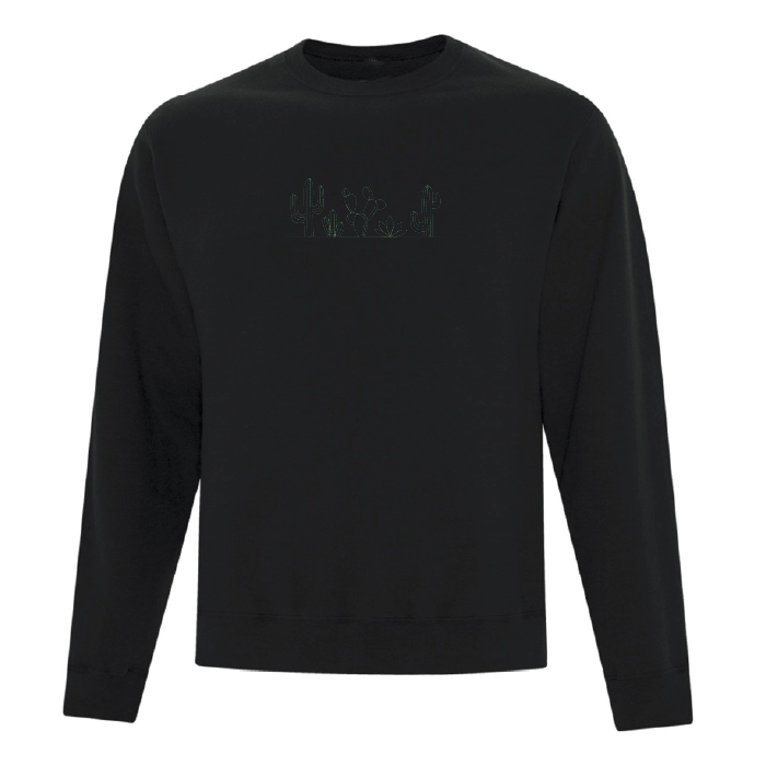 Crewneck Cactus brodé