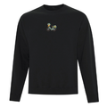 Crewneck Floral Bike brodé