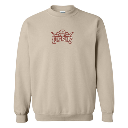 Crewneck "Luke Combs" brodé
