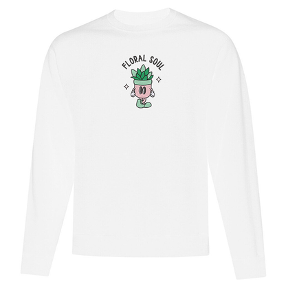 Crewneck "Floral Soul" brodé