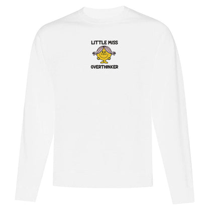 Crewneck "Little Miss Overthinker" brodé