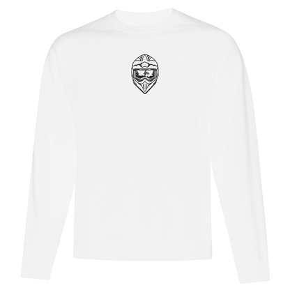 Crewneck Casque Motocross brodé
