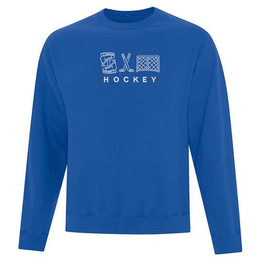 Crewneck "Hockey" brodé