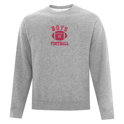 Crewneck "Boys Football" brodé