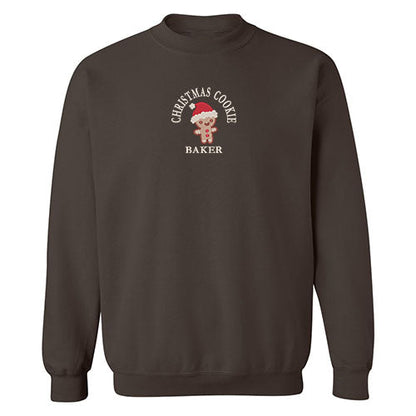 Crewneck "Christmas Cookie Baker" brodé