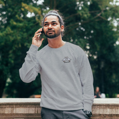 Crewneck "Goose Bumps" brodé