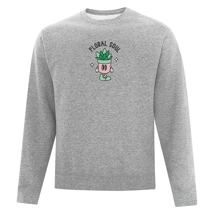 Crewneck "Floral Soul" brodé