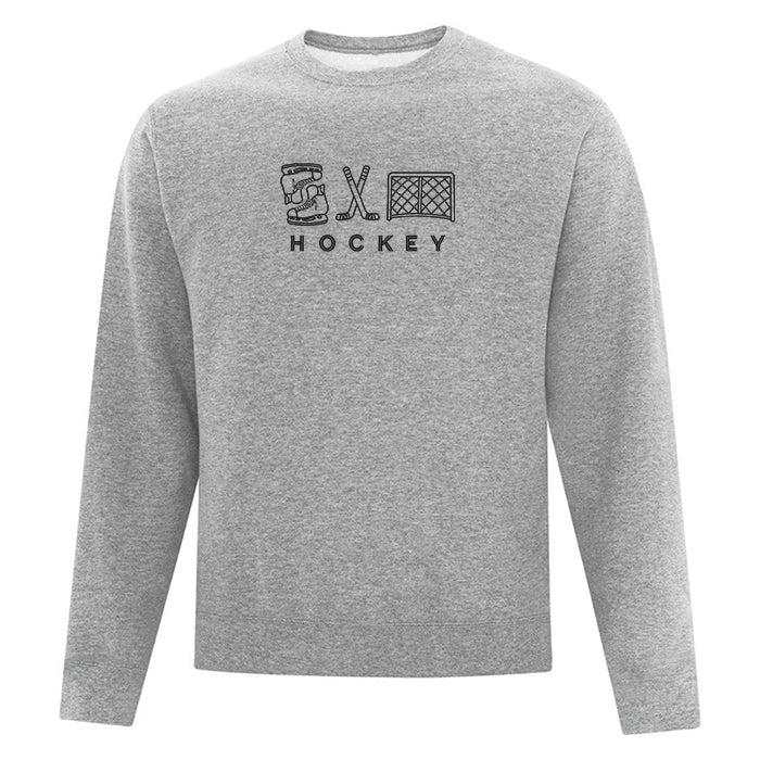 Crewneck "Hockey" brodé