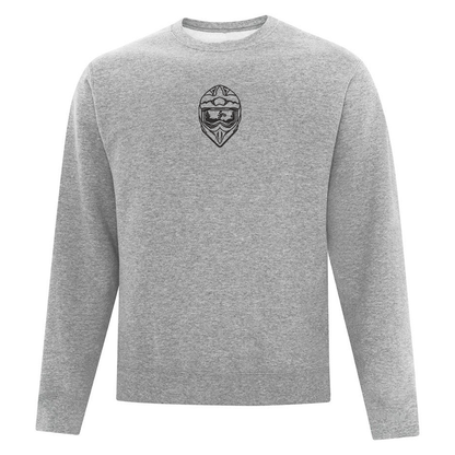 Crewneck Casque Motocross brodé