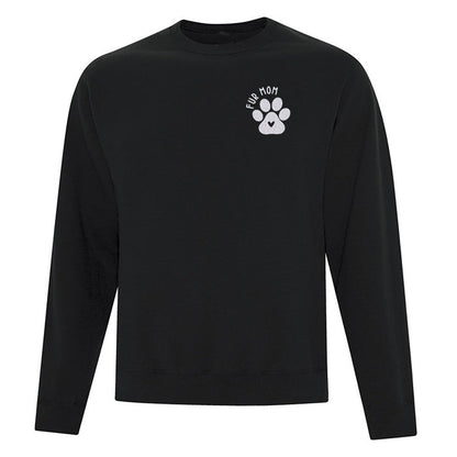Crewneck "Fur Mom" brodé