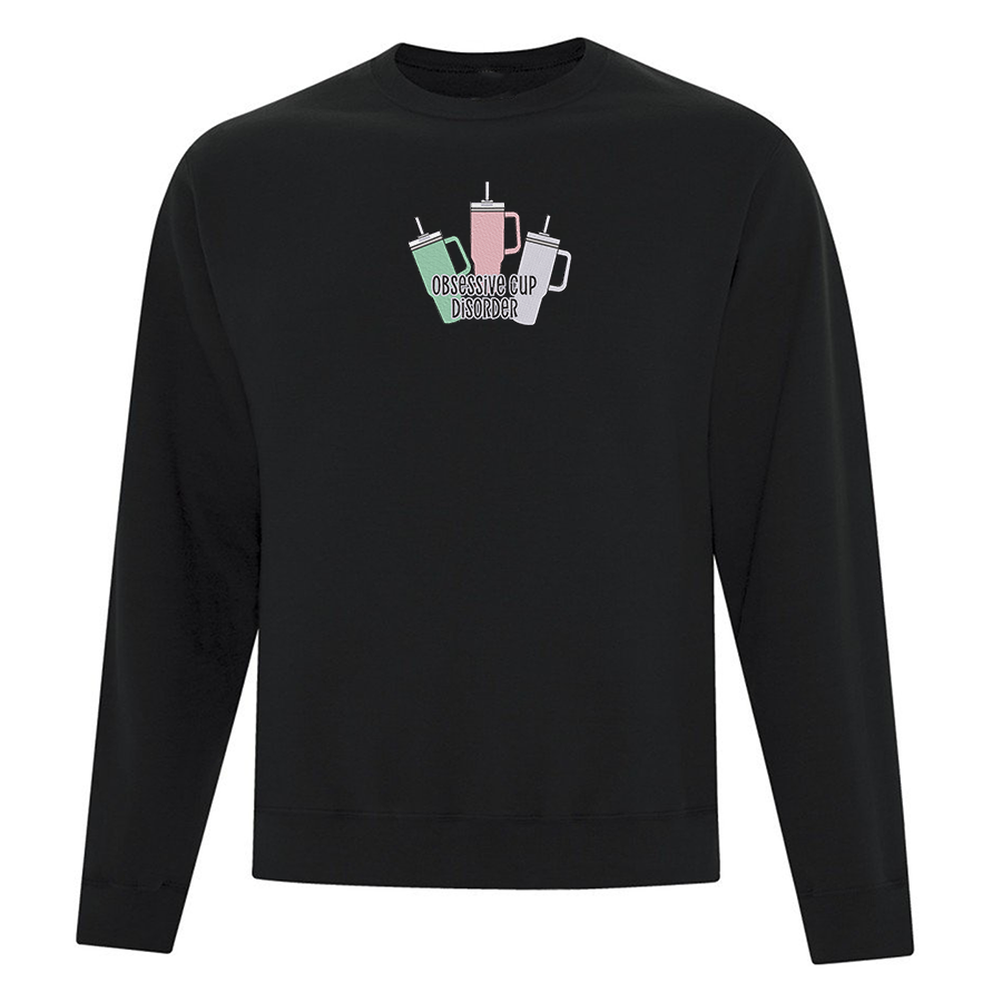 Crewneck "Obsessive Cup Disorder" brodé