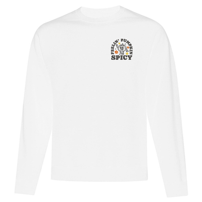 Crewneck "Feeling Pumpkin Spicy" brodé