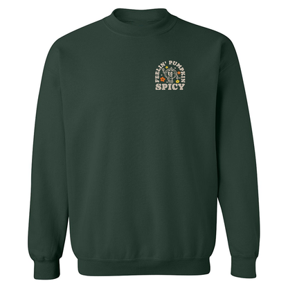 Crewneck "Feeling Pumpkin Spicy" brodé