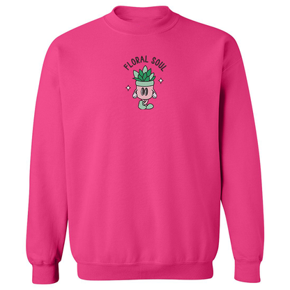 Crewneck "Floral Soul" brodé