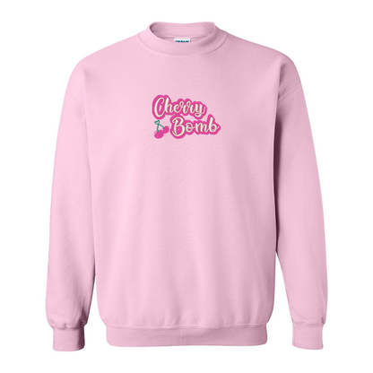 Crewneck "Cherry Bomb" brodé