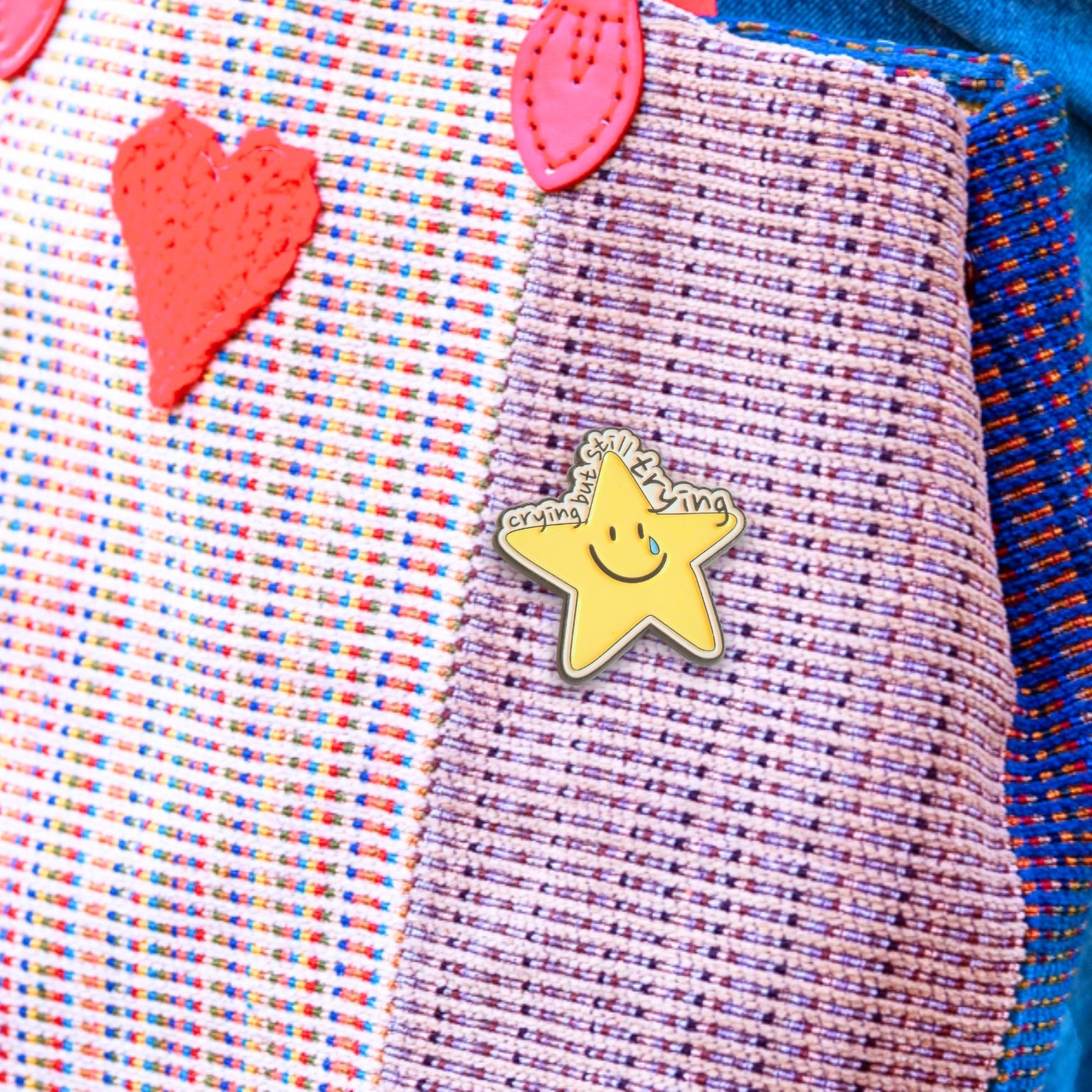 Crying But Still Trying | Collectible Pin - Products Added