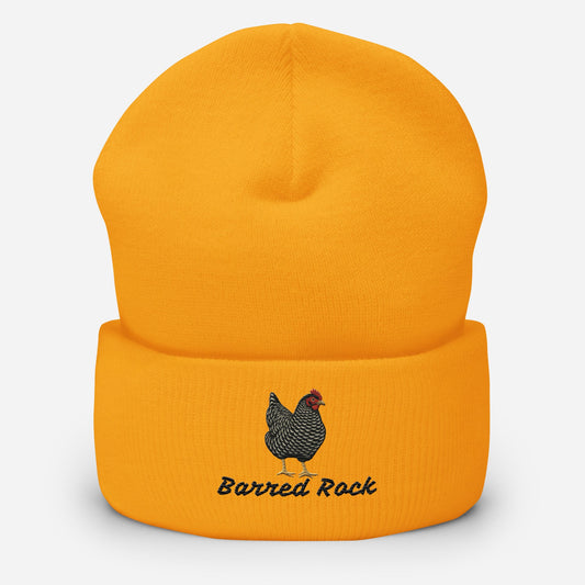 Barred Rock Cuffed Toque (Beanie)