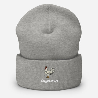 Leghorn Cuffed Toque (beanie)