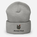 Barred Rock Cuffed Toque (Beanie)