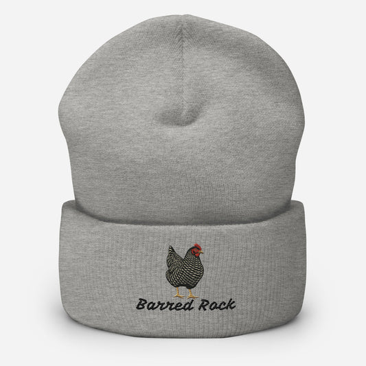 Barred Rock Cuffed Toque (Beanie)