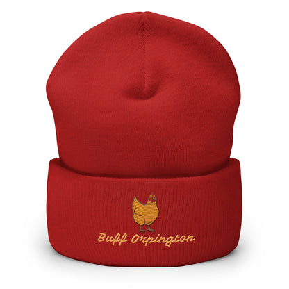 Buff Orpington Cuffed Toque (Beanie)