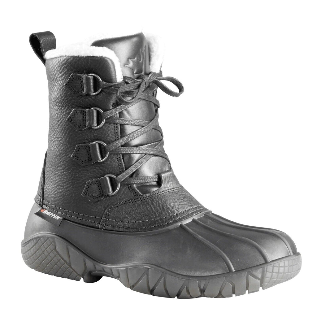 Baffin Men's YellowKnife -20C Leather Insulated Snow Boots Size 8- Made in Canada