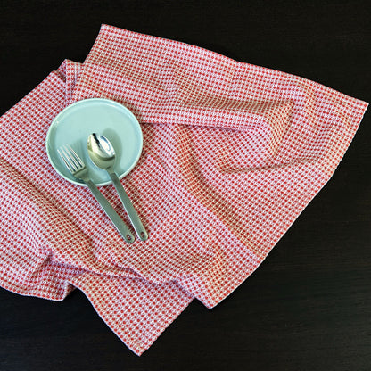 Diamond Waffle Kitchen Towels - Set/3