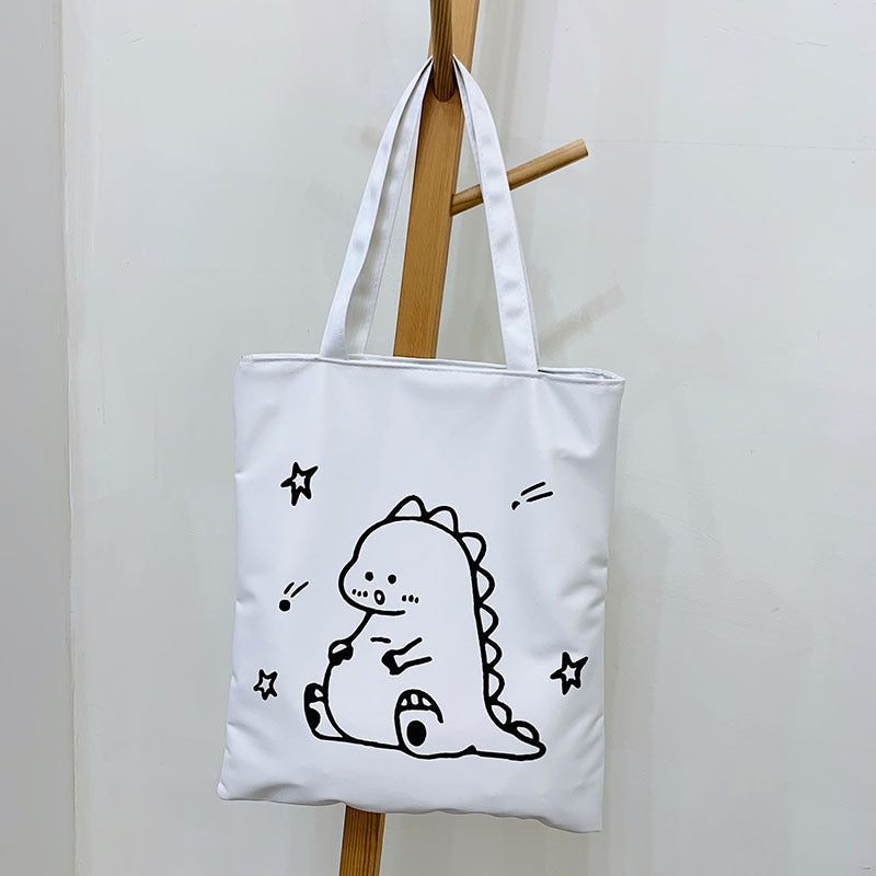 Student Commuter Shoulder Casual Tote Bag For Class