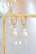 Minimalist Pearl Earrings.....
