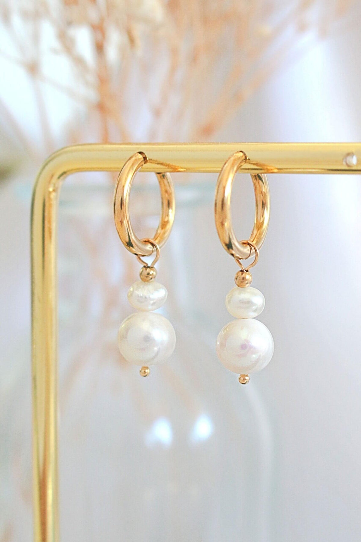 Minimalist Pearl Earrings.....