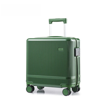 New Fashionable 16 Inch Luggage Case With TSA Customs Lock, 360 Universal Wheel Pull Rod Box, Luggage Universal Wheel Password Box