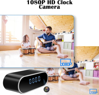 DIGITAL ALARM CLOCK AND WIFI CAMERA 1080P - Royal Eagles Promise of Peace