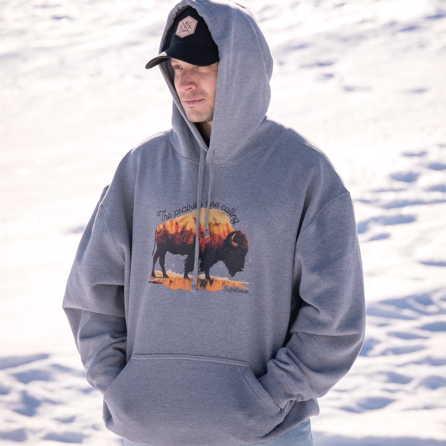 The Prairies Are Calling Saskatchewan Hoodie