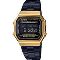 CASIO Classic Metal Vintage Gold Black | A168WEGB-1BVT
